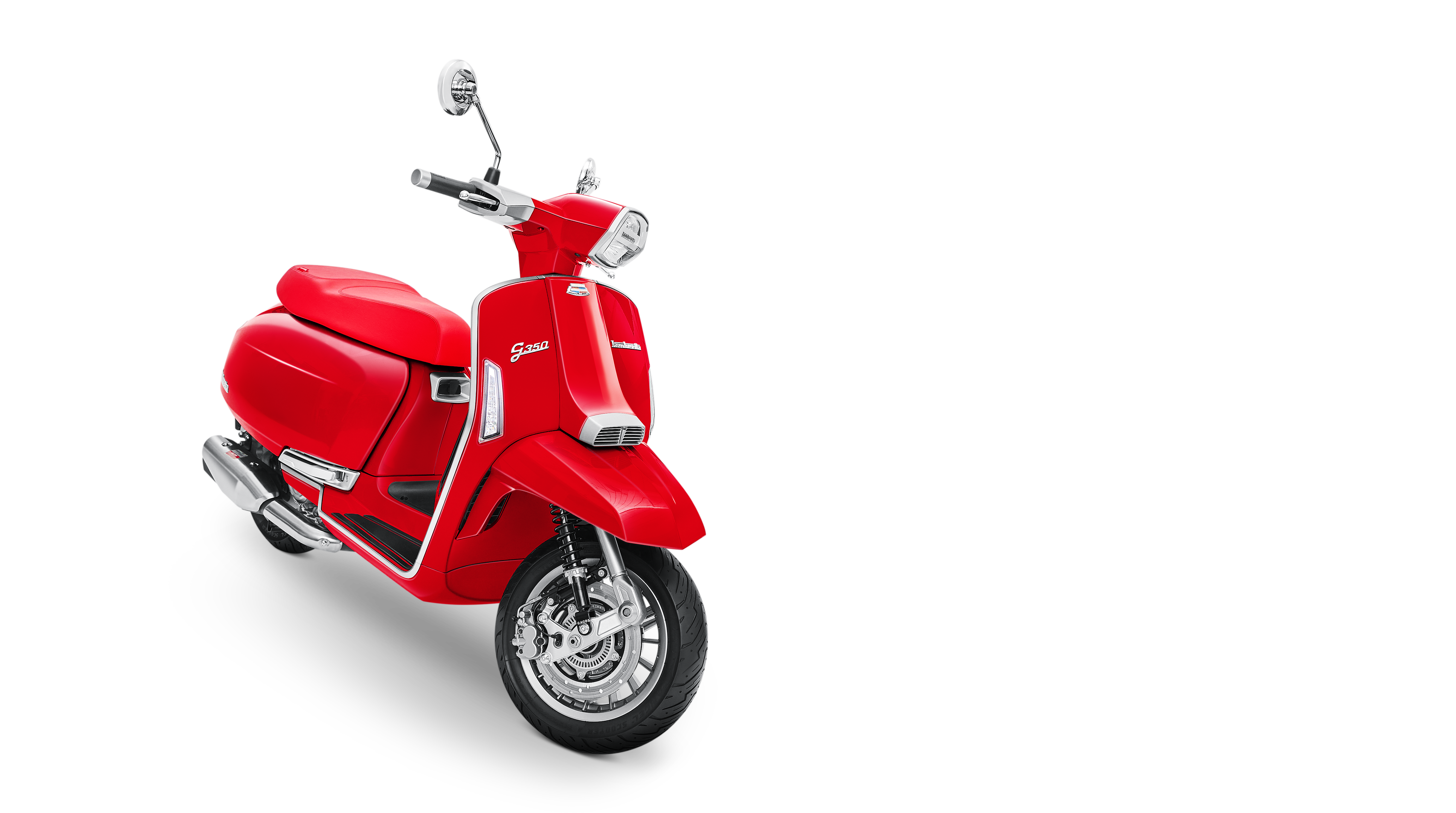 Lambretta G350 Red Spotlight