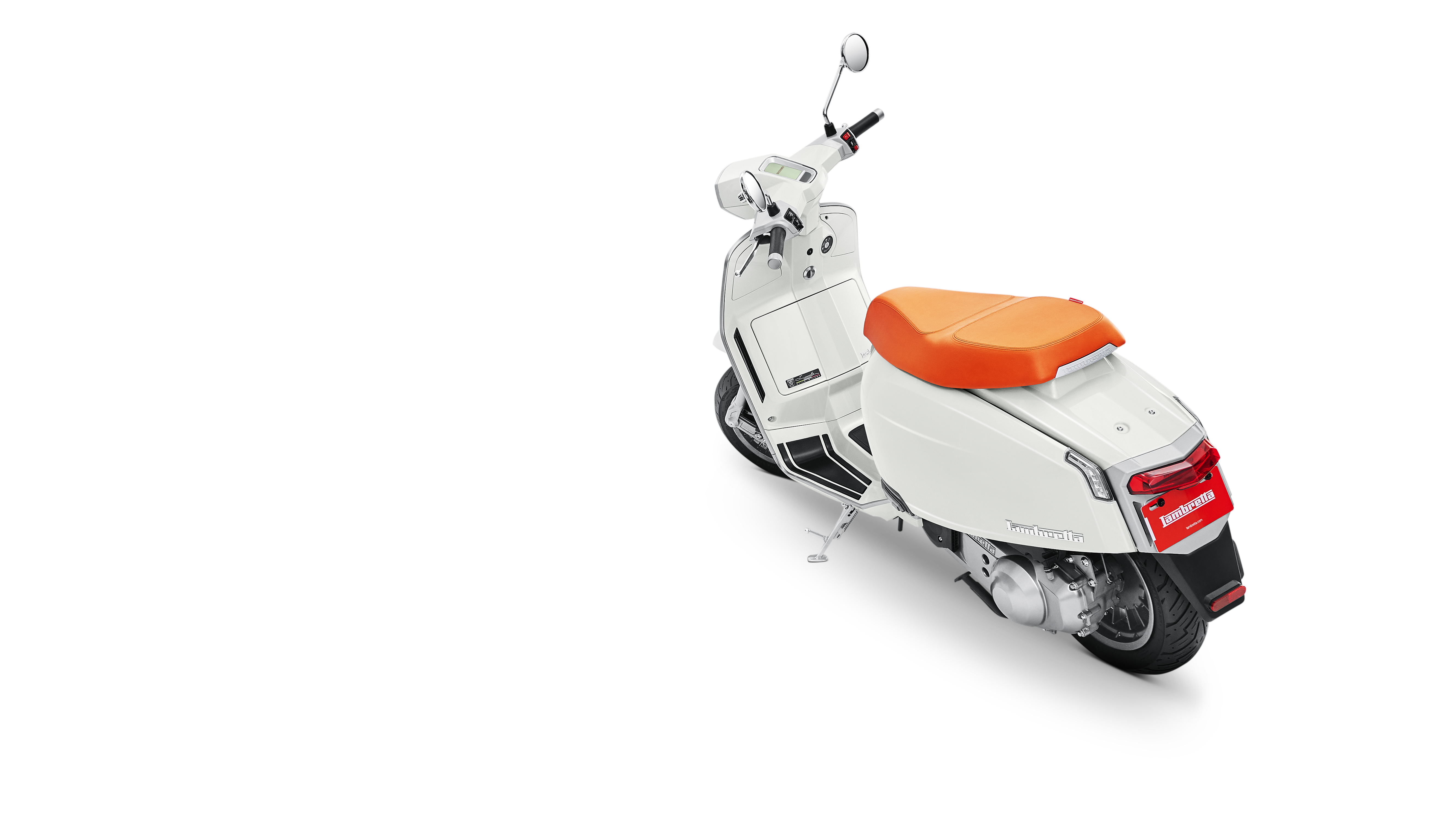 Lambretta G350 White Spotlight